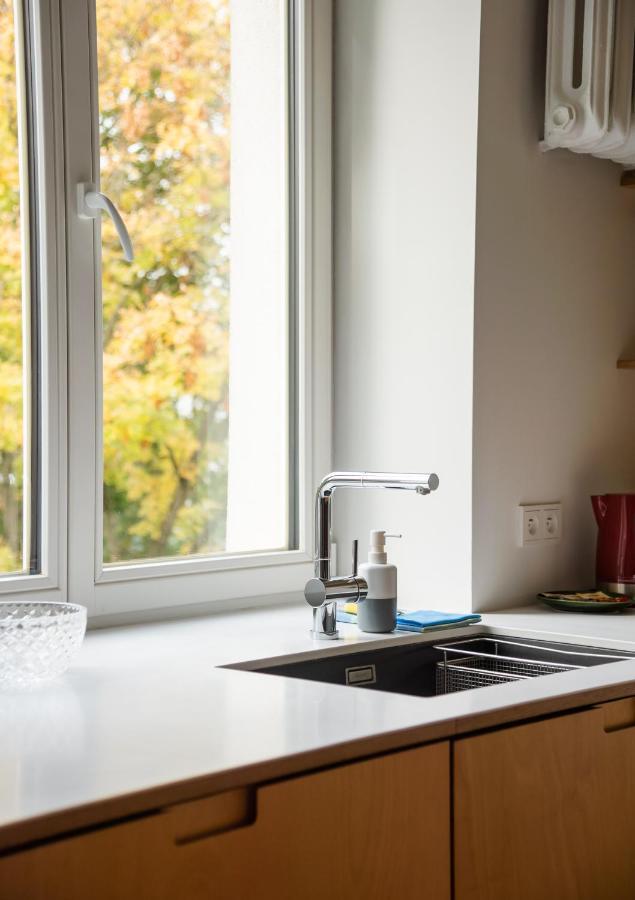 Plac Wilsona Comfy Apartment Varşova Dış mekan fotoğraf